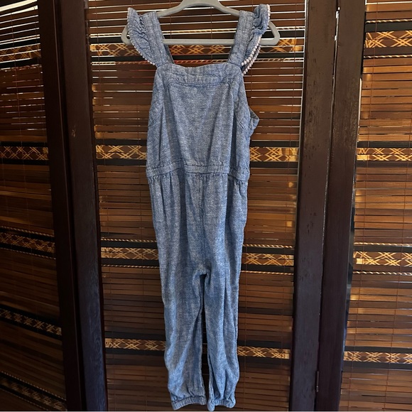 🌟3/$20🌟 Old Navy toddler girl linen blend romper - Picture 1 of 4